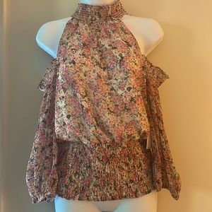 Medium summer flower blouse